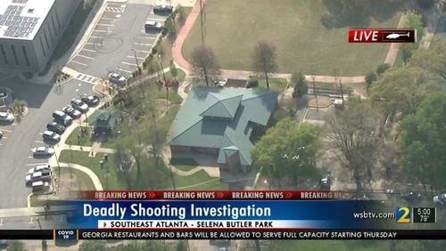 A man was killed Wednesday afternoon in a shooting at a southeast Atlanta park.