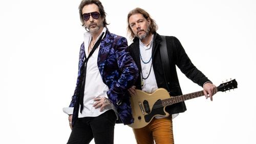 Chris (left) and Rich Robinson of the Black Crowes return to Atlanta on April 3 to rock the Fox Theatre behind their new album "Happiness Bastards."
(Courtesy of Ross Halfin)