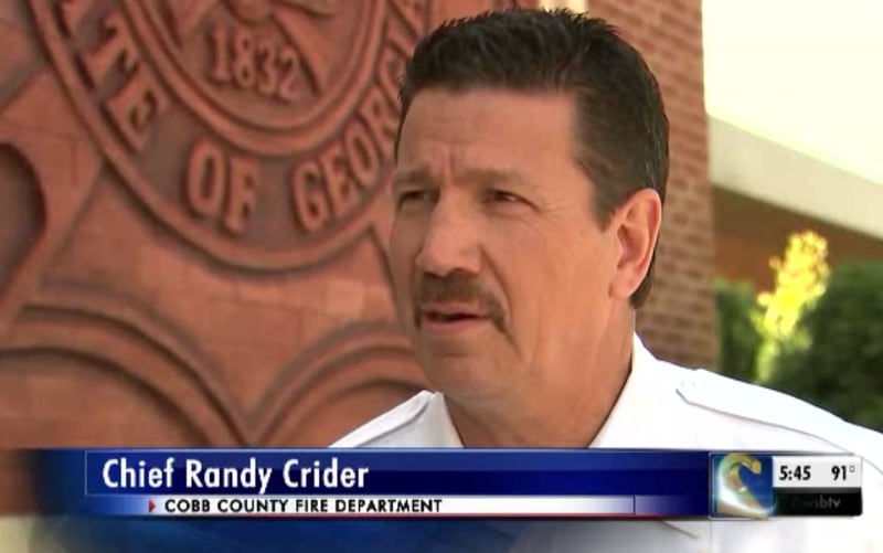 Cobb County Fire Chief Randy Crider (Credit: Channel 2 Action News)