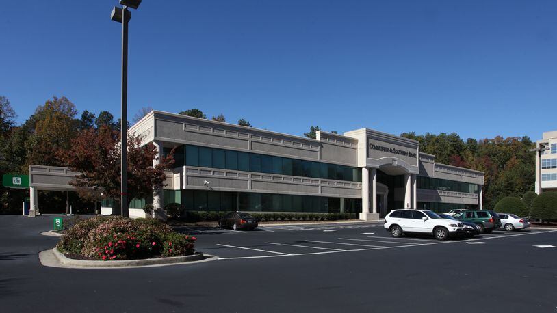 The city of Dunwoody plans to move its city hall to a building previously occupied by a bank at 4800 Ashford Dunwoody Road.