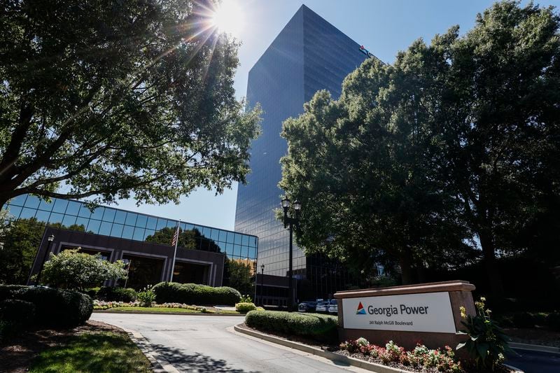 Georgia Power headquarters in Atlanta are shown on Wednesday, September 28, 2022. (Natrice Miller/natrice.miller@ajc.com)  
