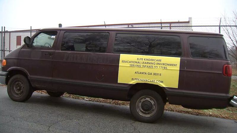 A southeast Atlanta day care denied leaving a sleeping child on a van.