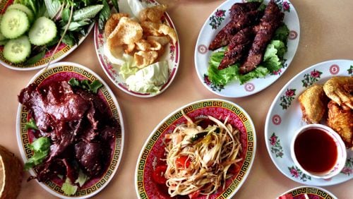 Hot Cafe serves powerfully flavorful traditional Laotian food. (Wyatt Williams)