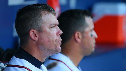 Chipper Jones spent his entire 19-year career with the Braves.