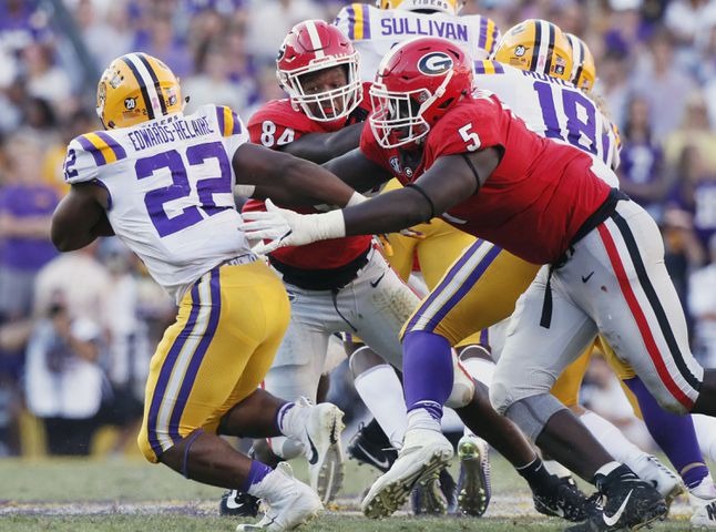 Photos: Bulldogs are humbled by LSU