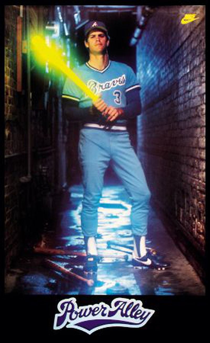  Murphy was among the superstars whose images were featured on popular Nike posters.