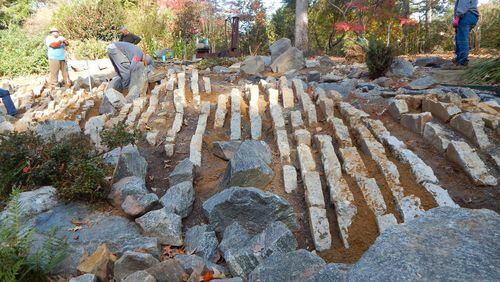 A Crevice Garden, the largest and first of its kind in Georgia, will open Dec. 8 at the city of Kennesaw’s Smith-Gilbert Gardens, 2382 Pine Mountain Road, Kennesaw. Courtesy of Kennesaw