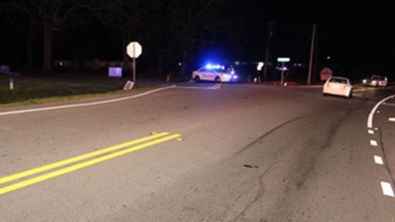 John Mathews, 46, died after being thrown from his motorcycle Friday night in Dacula, according to police.