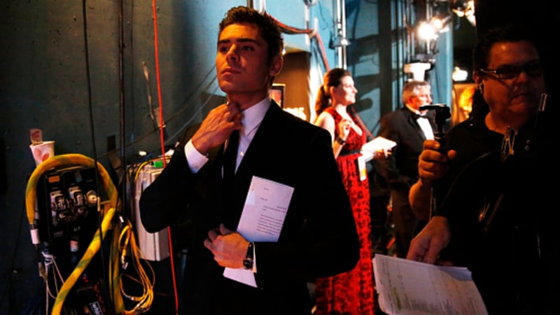 Actor Zac Efron is pictured here backstage at the 86th Annual Academy Awards on March 2, 2014.  Efron is starring in a new movie about serial killer Ted Bundy. Filming on ‘Extremely Wicked, Shocking and Vile’ is expected to get underway in October.
