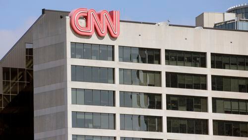 Atlanta’s CNN Center was on alert, but reported no suspicious activity Wednesday morning. File photo: BOB ANDRES  /BANDRES@AJC.COM