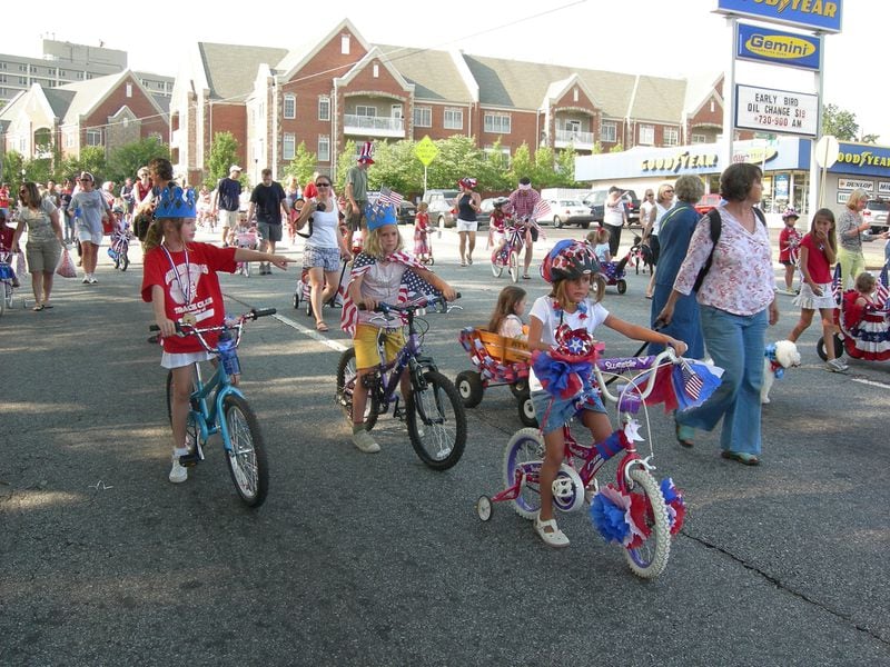 Decatur residents decorate bikes, strollers, skateboards and more for the annual Pied Piper Parade.