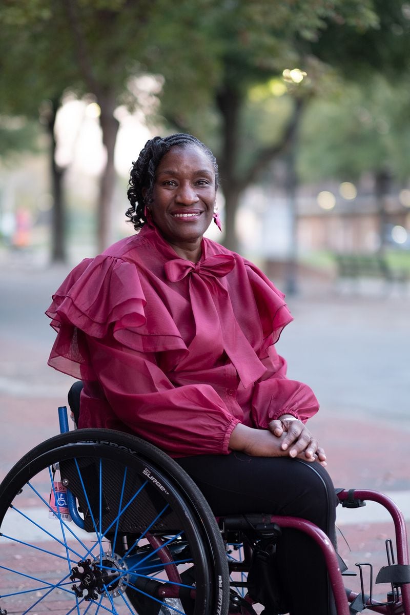 Dr. Lisa Maddox is a world-class wheelchair athlete competing in multiple sports at national and international levels. (Photo Courtesy of Mike Adams)