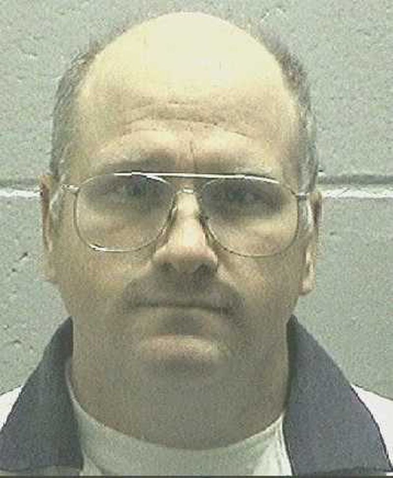 Death-row inmate Travis Hittson Georgia Department of Corrections photo