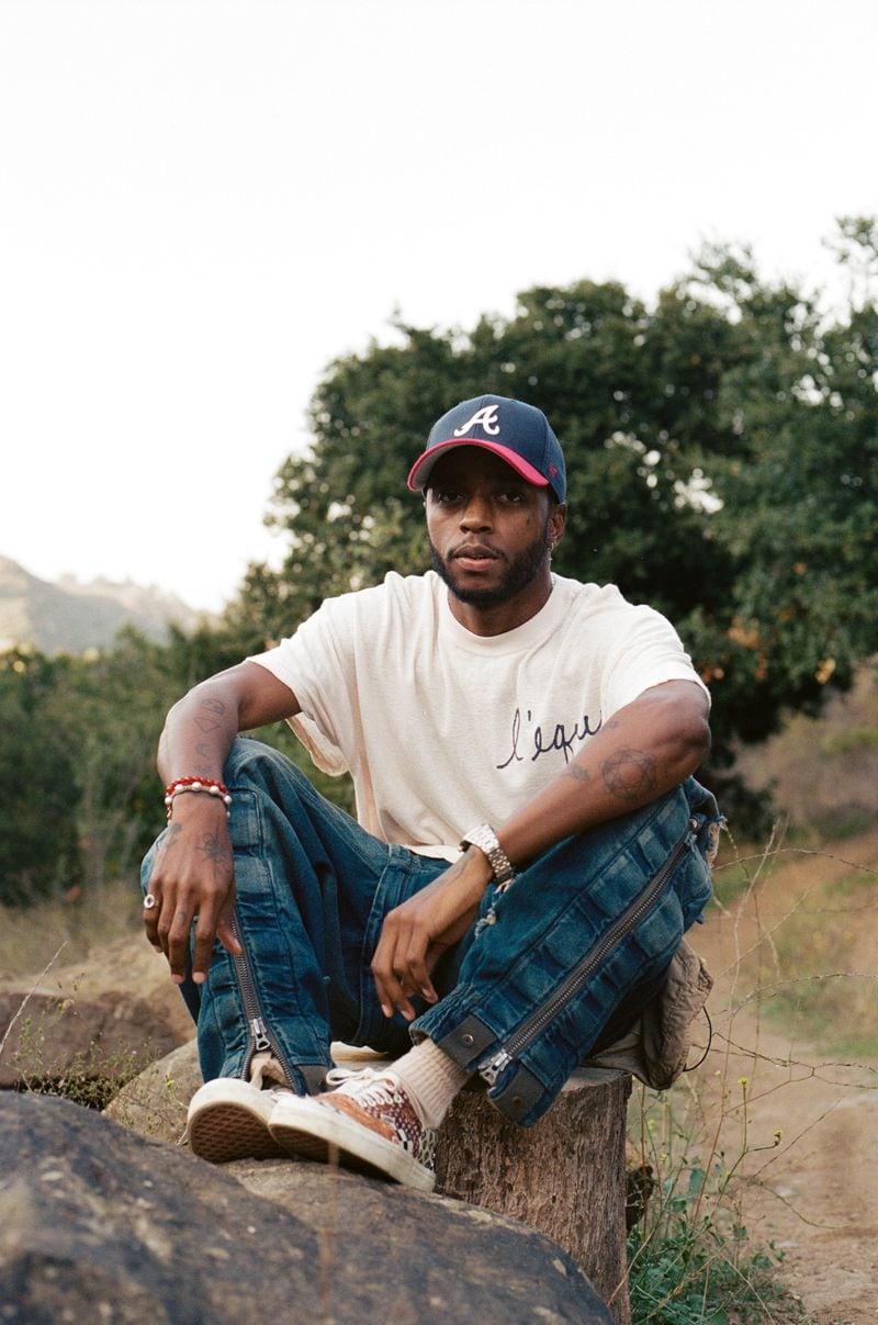 Rapper and singer 6lack grew up in East Atlanta, where he was inspired by fellow collaborators like JID and Earthgang. 6lack is signed to the Atlanta-based record label LVRN. He credits the city for his Grammy-nominated success. Photo credit: Mark Adriane