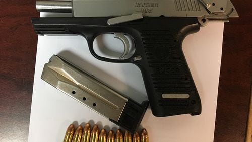 One of the firearms detected at a Hartsfield-Jackson checkpoint in May. Source: TSA