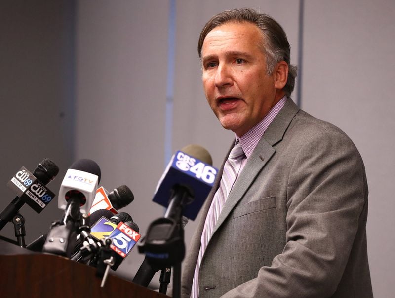 Fulton County Schools Superintendent Mike Looney's recommendation was not followed by the board of education, which opted to replace East Point elementary school with a new building. (Curtis Compton/ccompton@ajc.com)