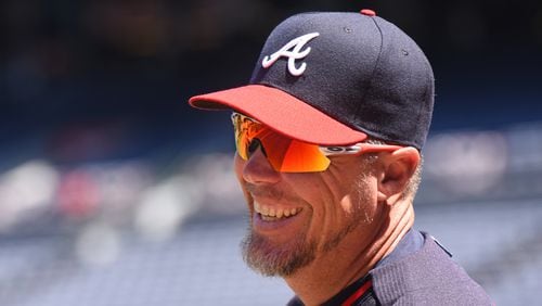 Chipper Jones played his entire 19-year major league career with the Braves.