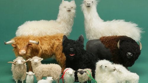 North Carolina’s Colin Richmond captures the natural characteristics and personalities of sheep and other creatures in his lifelike figurines.