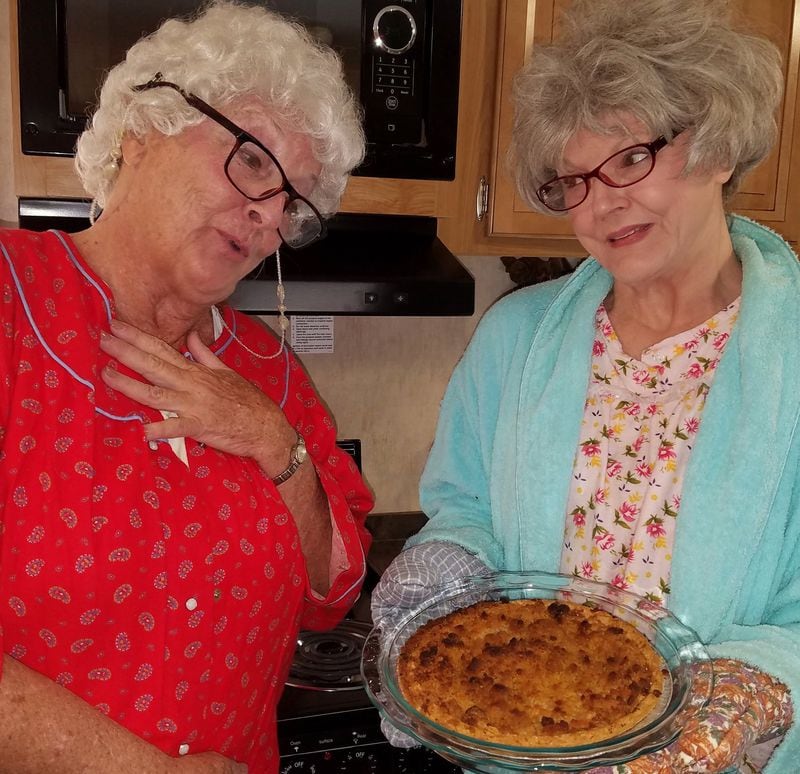ART Station’s comedy-drama “Pie in the Sky” features Barbara Bradshaw (left) and Karen Howell as mother and daughter. CONTRIBUTED BY ART STATION