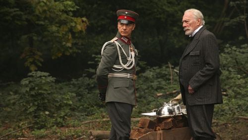 Ben Daniels and Christopher Plummer star in “The Exception.” Contributed by by Marc Bossaerts