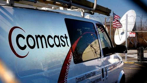 Comcast pitching "cost free" Internet for metro Atlantans who qualify for federal broadband dollars.  (Tom Gralish/The Philadelphia Inquirer/TNS)