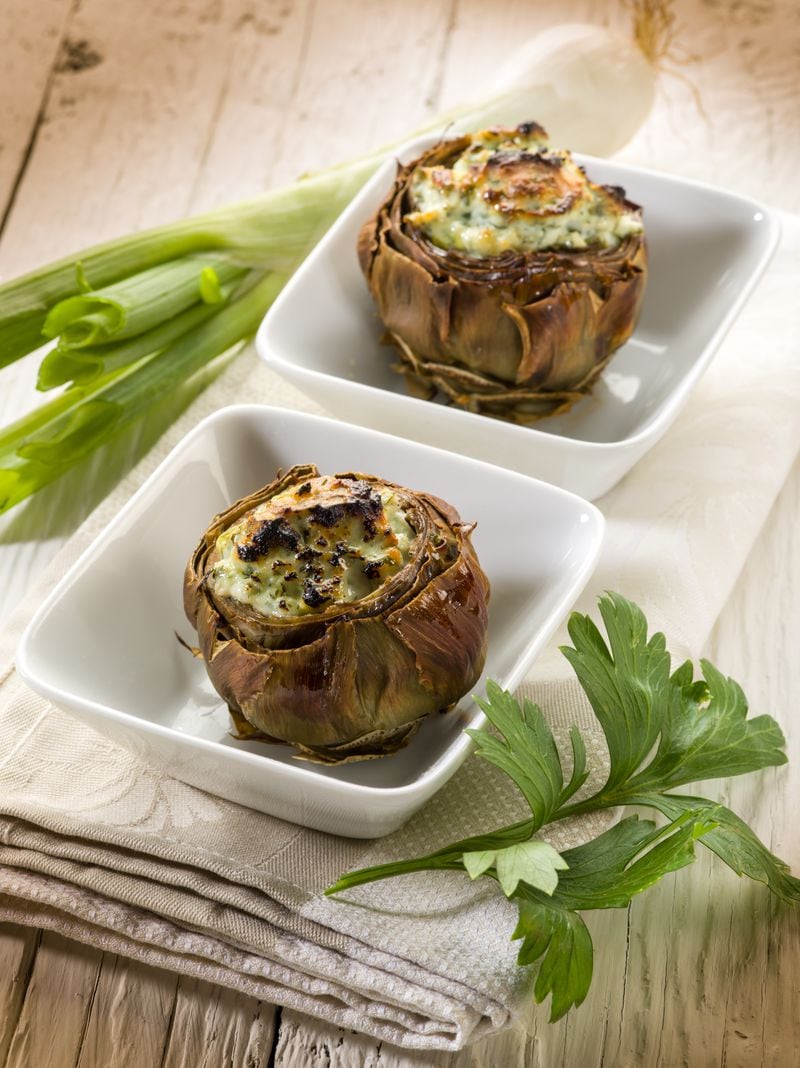 Sausage-Stuffed Artichokes 
(Image used under license from Shutterstock.com)