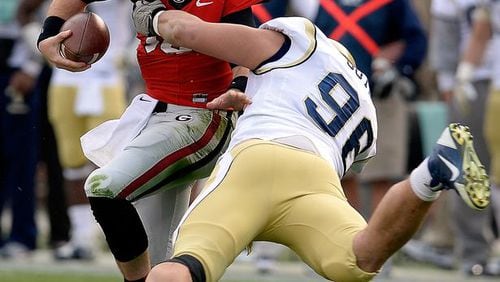 Georgia Tech needs to find a little more of this when the Yellow Jackets play Pittsburgh on Saturday. (ASSOCIATED PRESS)