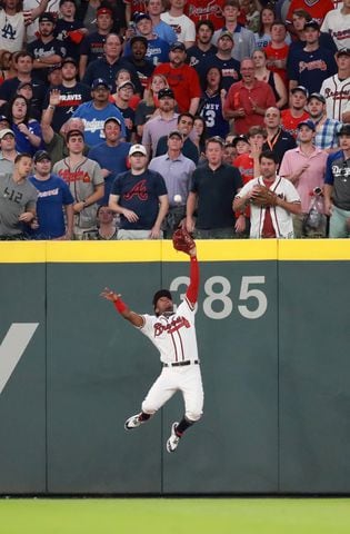 Photos: Acuna hits grand slam as Braves battle Dodgers in Game 3