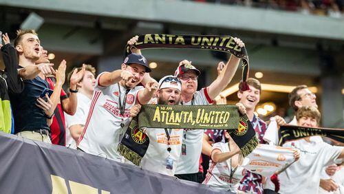 Images from the match between Atlanta United and Houston Dynamo at Mercedes-Benz Stadium in Atlanta, Georgia on Wednesday, July 17, 2019. (Photo by Karl L. Moore/Atlanta United)