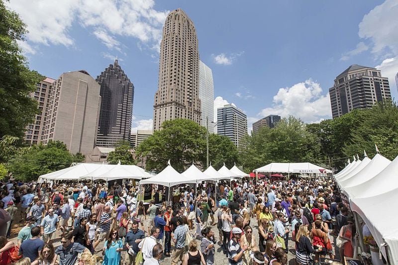 Atlanta Food and Wine Festival Tasting Tents return to Historic Fourth Ward Park Sept. 17-18.