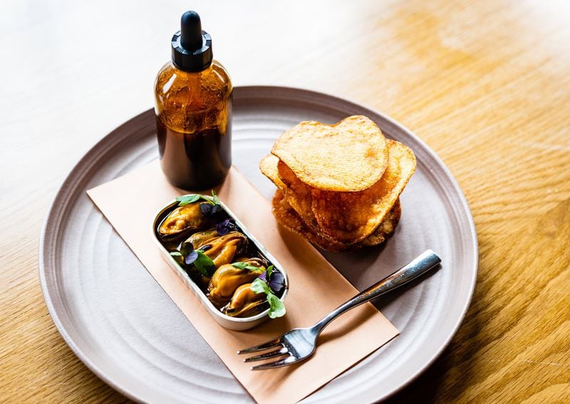 Start a meal at Redbird with the Chilled Mussels en Escabeche. CONTRIBUTED BY HENRI HOLLIS