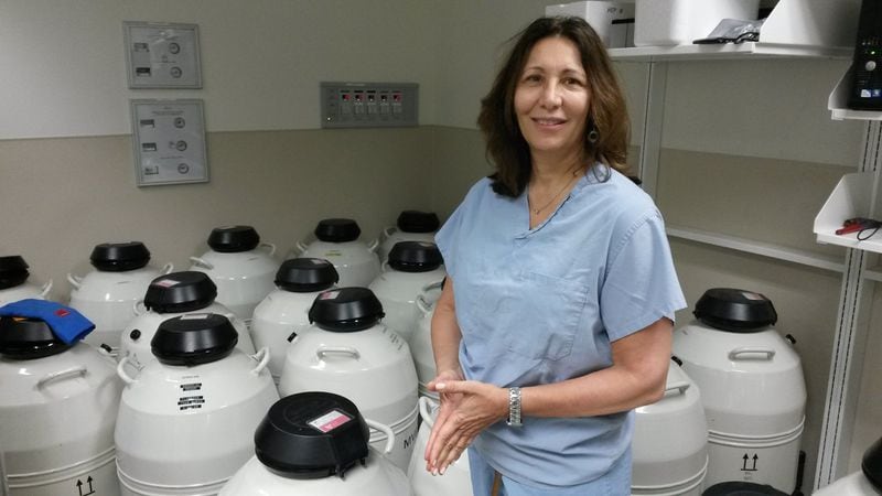 Susan Hertzberg, CEO of Atlanta-based Prelude Fertility, is part of a growing effort to market egg and embryo freezing and storage services to women who want to improve their chances of getting pregnant and having babies later in life. MATT KEMPNER / AJC
