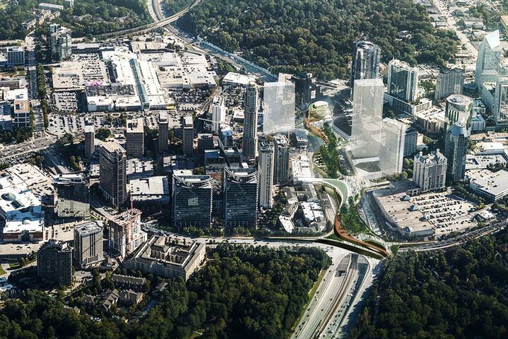 Is this park concept over Ga. 400 the future of Buckhead?