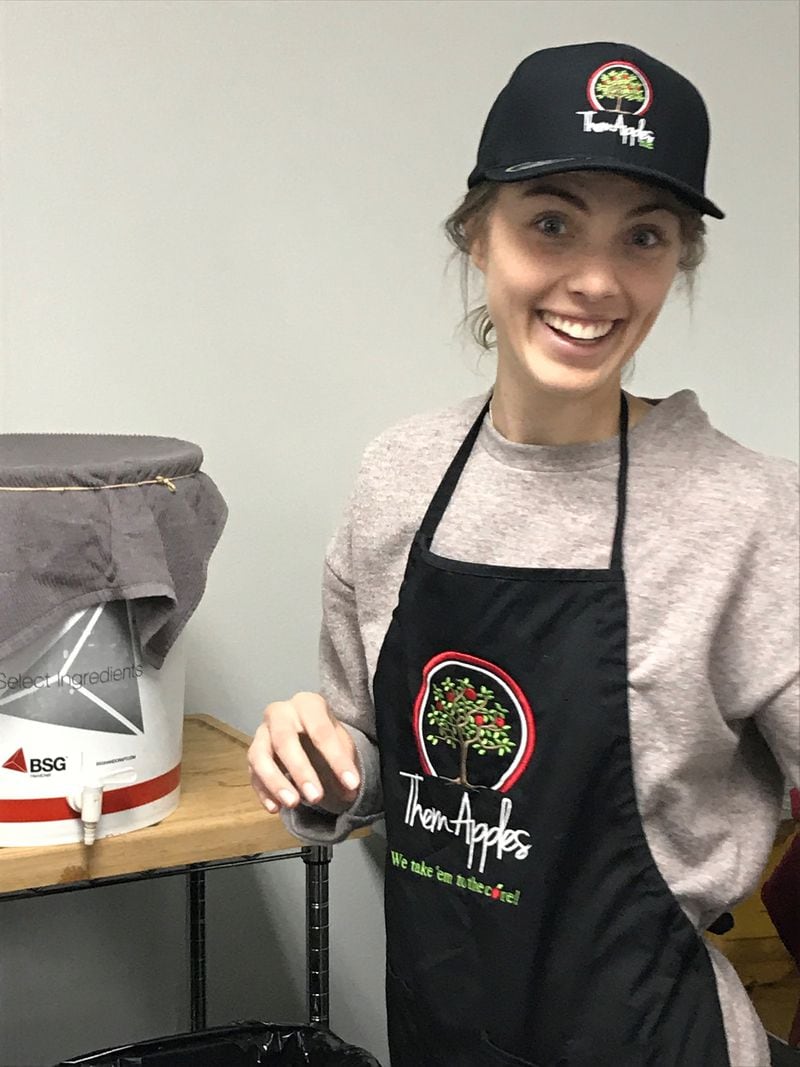 Pitts’ Original is a family-run business. Daughter Caroline not only helps with social media, but also works in the commercial kitchen. Courtesy of David Pitts