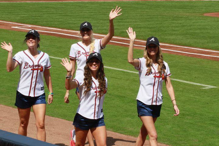 Braves play day game at Turner Field