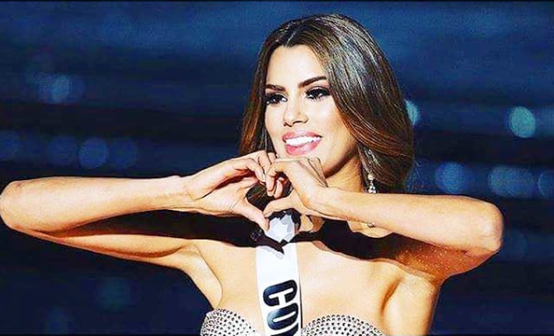 Miss Colombia thanked fans and saluted the true Miss Universe winner after the ordeal.