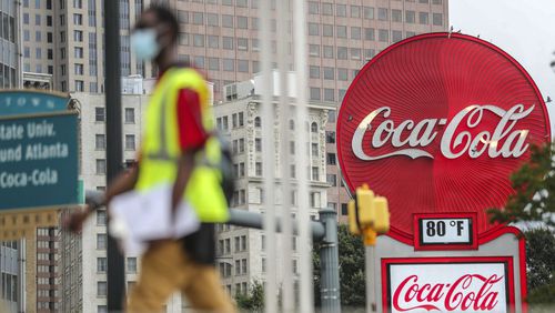 Atlanta-based Coca-Cola Company was battered financially for much of last year. The global pandemic kept many consumers from restaurants, stadiums and other spots that the company normally heavily relies on for sales of its drinks.