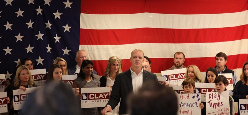 Republican Clay Tippins. Campaign photo.