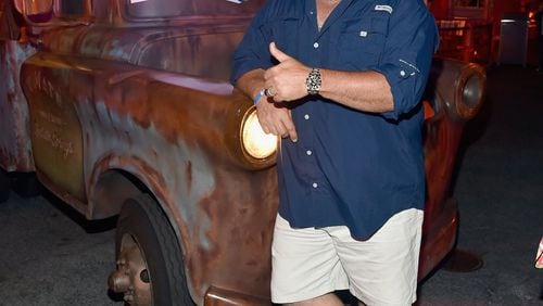Actor Larry the Cable Guy is the voice of Mater in the “Cars” movies. Contributed by Alberto E. Rodriguez/Getty Images for Disney