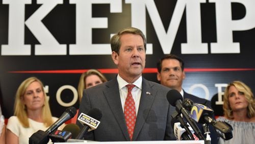 Republican Brian Kemp is running for Georgia governor. HYOSUB SHIN / HSHIN@AJC.COM