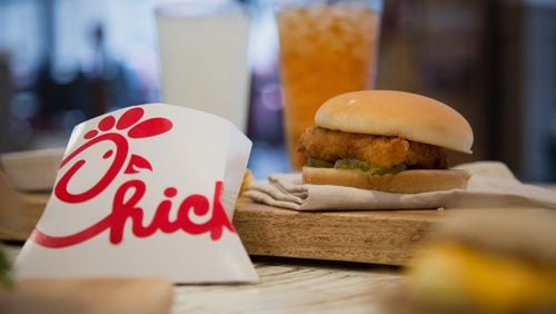 Chick-fil-A is expanding into Toronto, opening what it says is its first international full-service, franchised restaurant. But it’s not the company’s first foray beyond the United States. Bloomberg photo by Michael Nagle