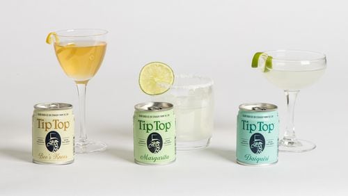 Tip Top Proper Cocktails recently added three shaken cocktails to its product line: a daquiri, margarita and a bee’s knees. Mia Yakel for The Atlanta Journal-Constitution