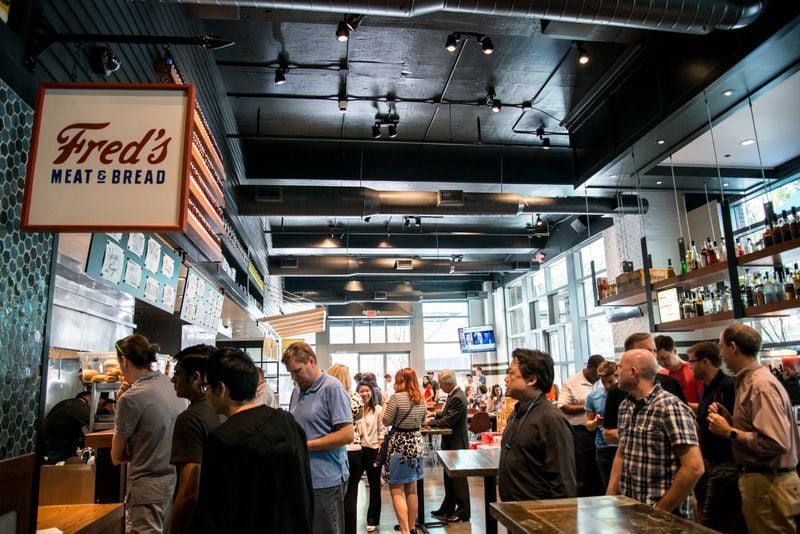  Fred's Meat & Bread at the Canteen 'micro food hall' in Midtown. Photo credit- Mia Yakel.