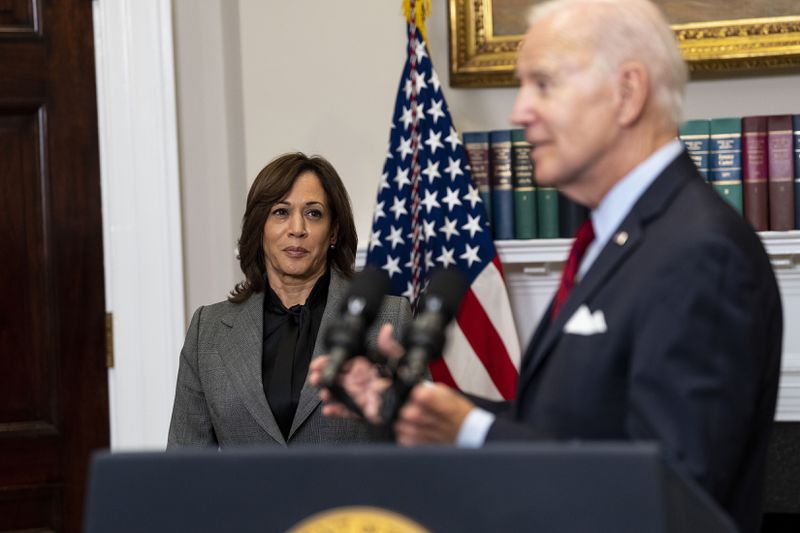 President Joe Biden and Vice President Kamala Harris will deliver remarks today at the White House celebrating Black History Month.
(Doug Mills/The New York Times)