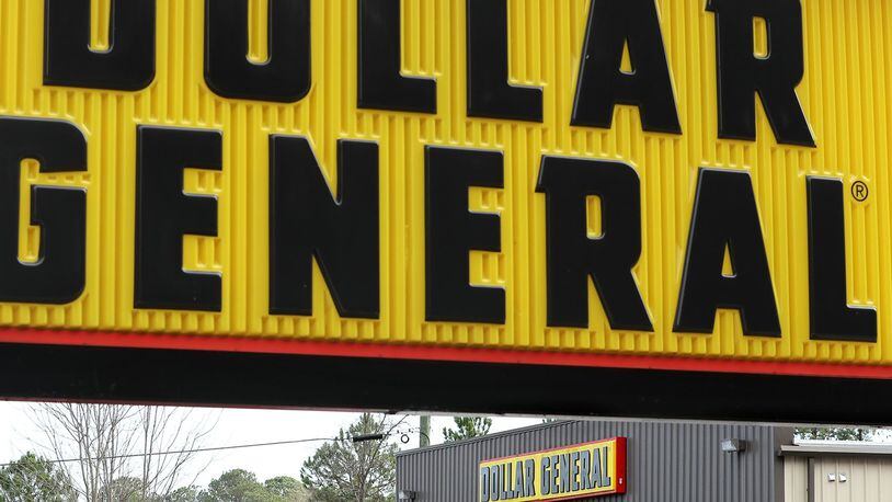 December 16, 2019 Lithonia: A customer leaves the Dollar General store at the intersection of Covington Highway and Dekalb Medical Parkway where 3 different brand dollar stores are located on Monday, December 16, 2019, in Lithonia. The city of Stonecrest passed a measure banning new dollar stores from coming to the city with leaders arguing that they give off a negative image. Curtis Compton/ccompton@ajc.com