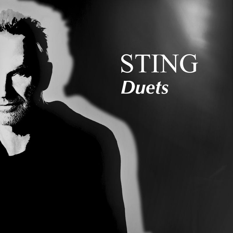 Sting's "Duets" album features collaborations with Eric Clapton, Annie Lennox, Chris Botti, Julio Iglesias and many more.