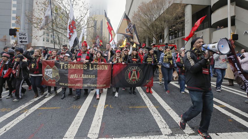 Atlanta United parade