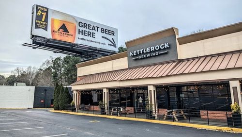 The exterior of Kettlerock Brewing, which is closing in Peachtree Corners. / Kettlerock Brewing Facebook page