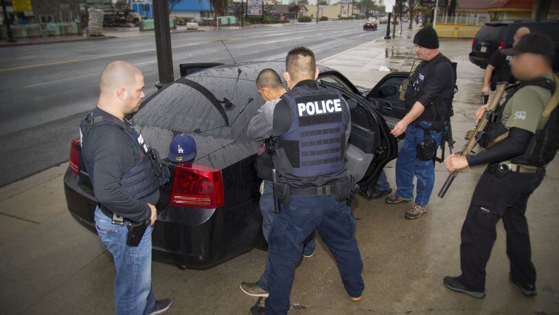 Federal immigration authorities arrested more than 680 unauthorized immigrants, including 87 in Georgia, as part of a recent nationwide operation. Photo provided by RON ROGERS/U.S. Immigration and Customs Enforcement