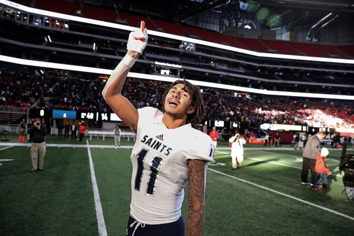 Photos: Day 1 of HS state title games at Mercedes-Benz Stadium